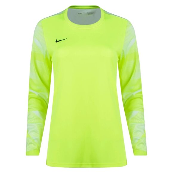 Nike Women's Park IV Long Sleeve Goalkeeper Jersey Neon Yellow Size Medium - Picture 1 of 3